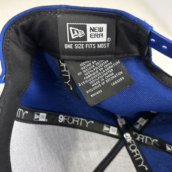 New Era New York Rangers 9FORTY A Frame Hat Cap Adult Adjustable NEW - Picture 7 of 7